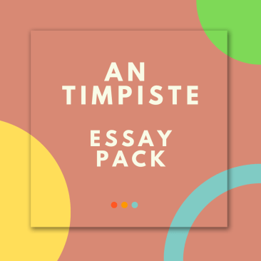 An Timpiste- Essay Activity Pack