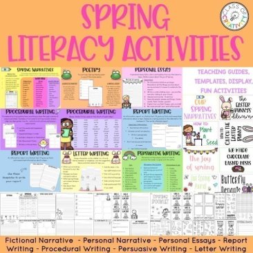 Spring Literacy Activity Pack