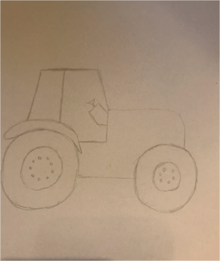 How to draw a Tractor
