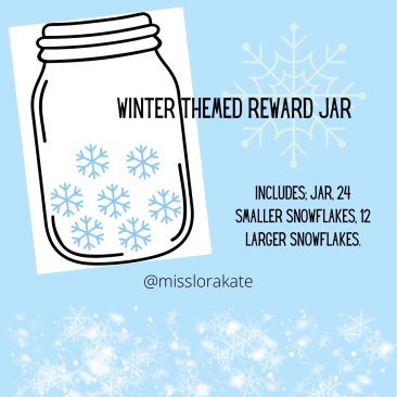 Winter Reward Jar