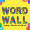 Word Wall Display-Editable