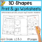 3d shape worksheet