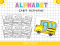 ​Alphabet Craft Activities (Bus Themed)