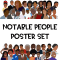Notable People Poster Set