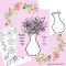 Flowers and Vase Art