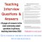 55 Editable Interview Questions & Answers