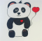 How to draw a Love Panda step by step