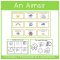 Gaeilge - An Aimsir - Weather Display & Worksheets
